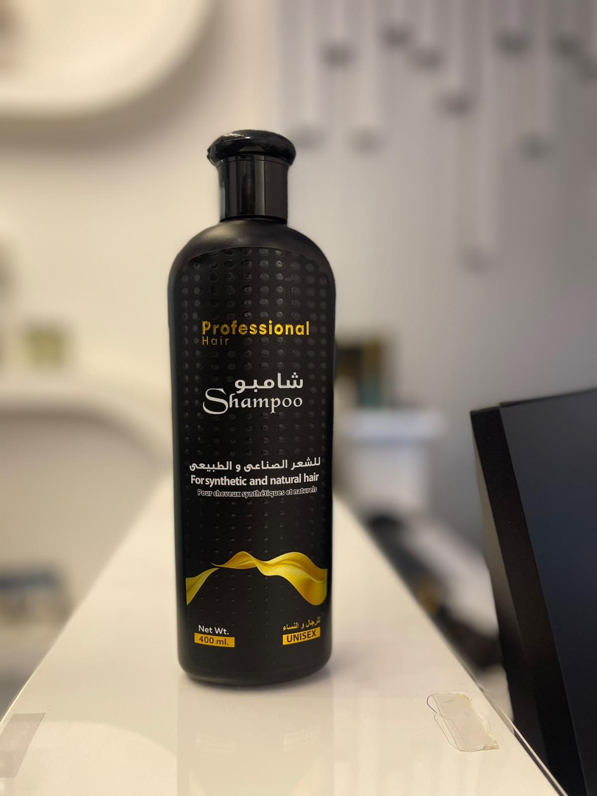 عنوان المنتج: شامبو احترافي للجنسين للشعر الصناعي والطبيعي (400 مل)